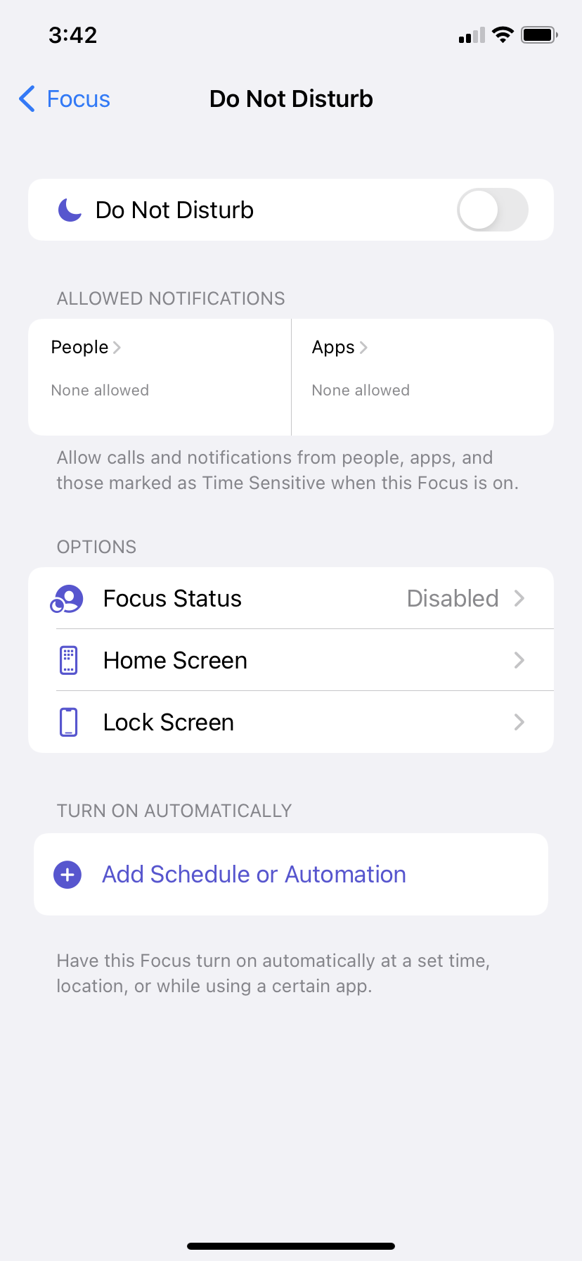 I turn off do not disturb in settings and… - Apple Community