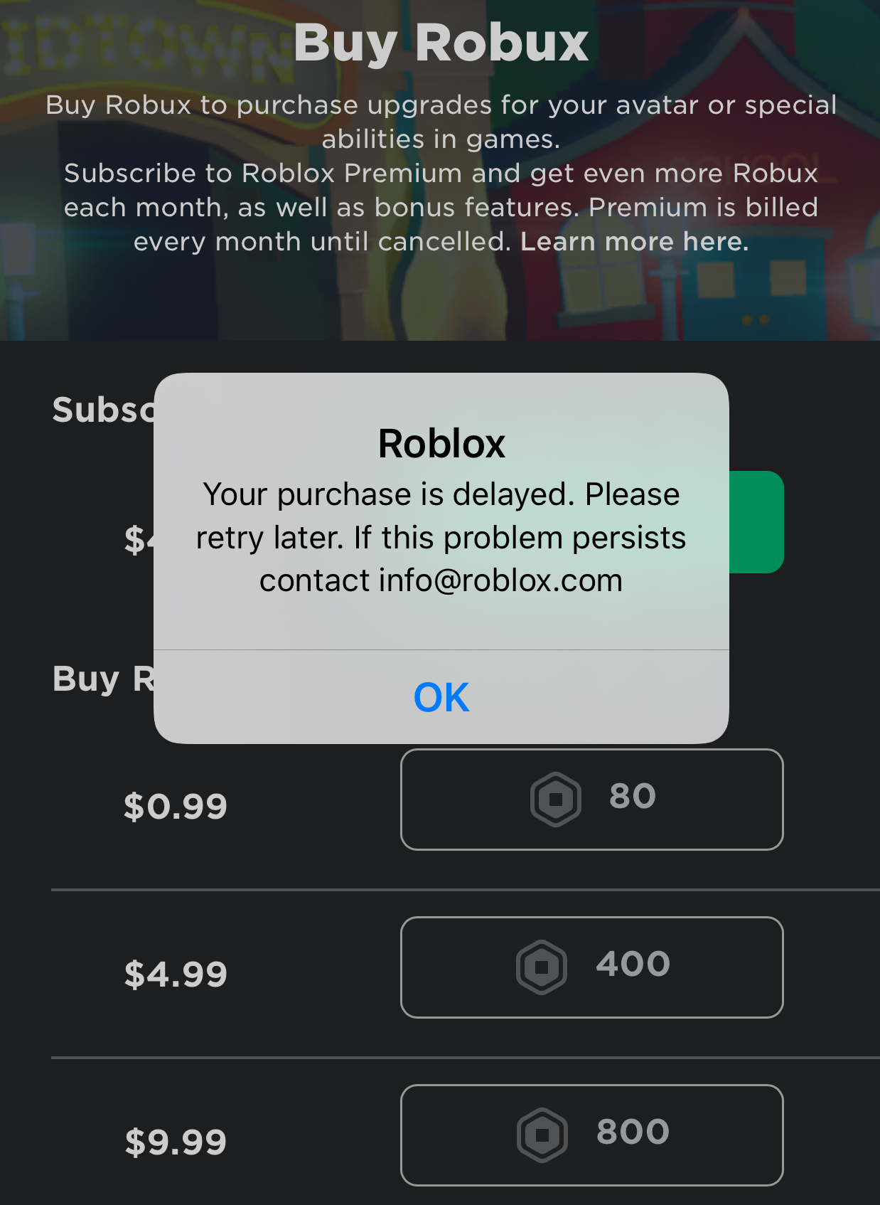Buy 80 Robux In Roblox
