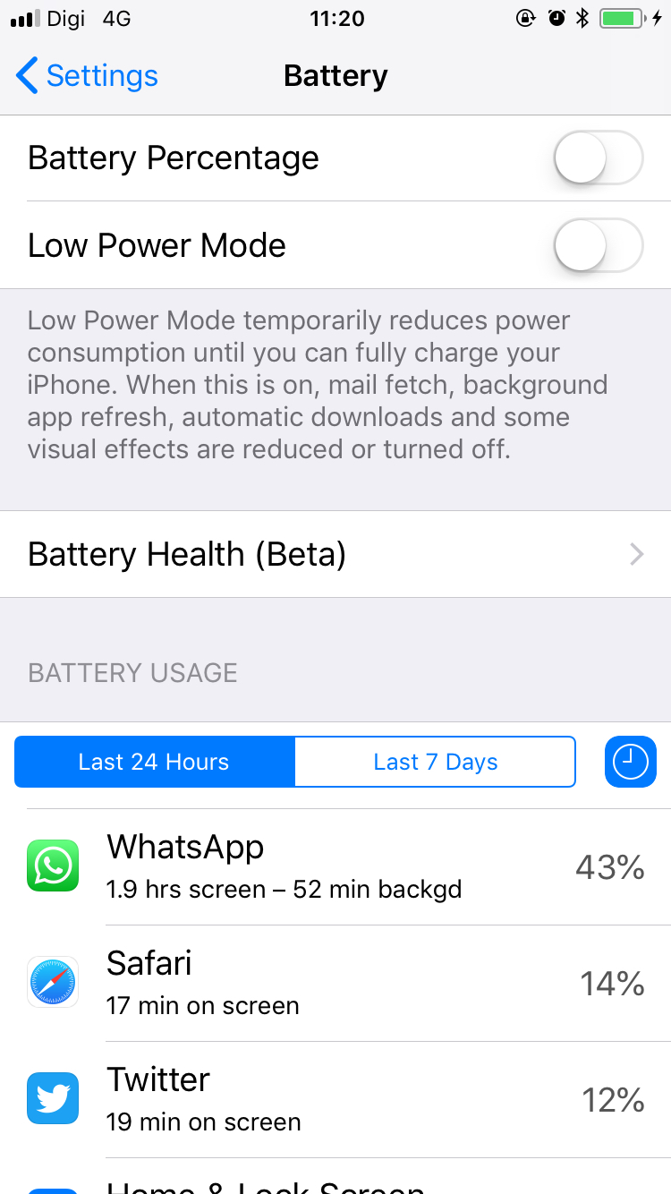 Vidner dør spejl Paradis Whatsapp drain battery very very fast! - Apple Community