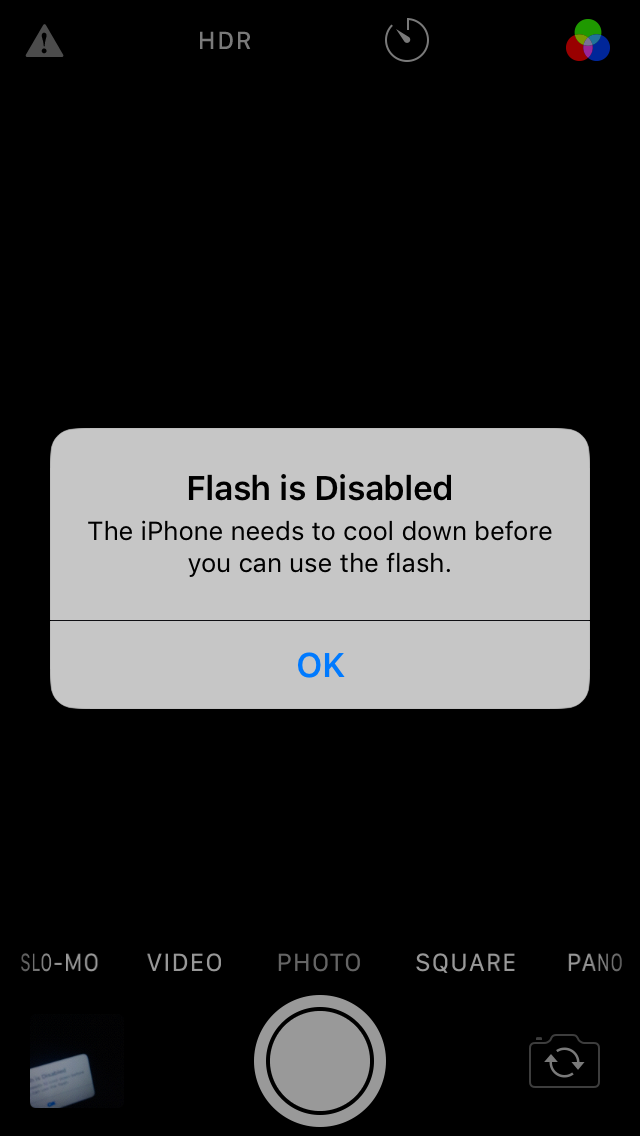 Not back camera working flash is disabled Apple Community