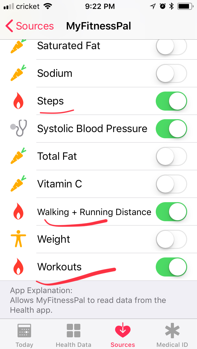 (Solved) Sycnchronize Activities with MyF… Apple Community