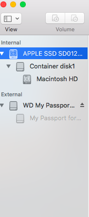 Format Wd Passport For Mac High Sierra