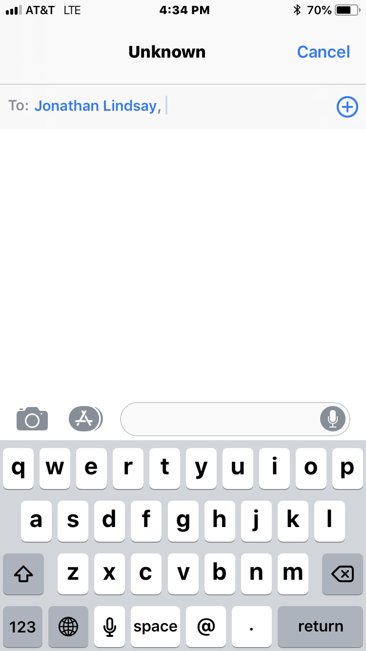 How to fix blank messages app - Apple Community