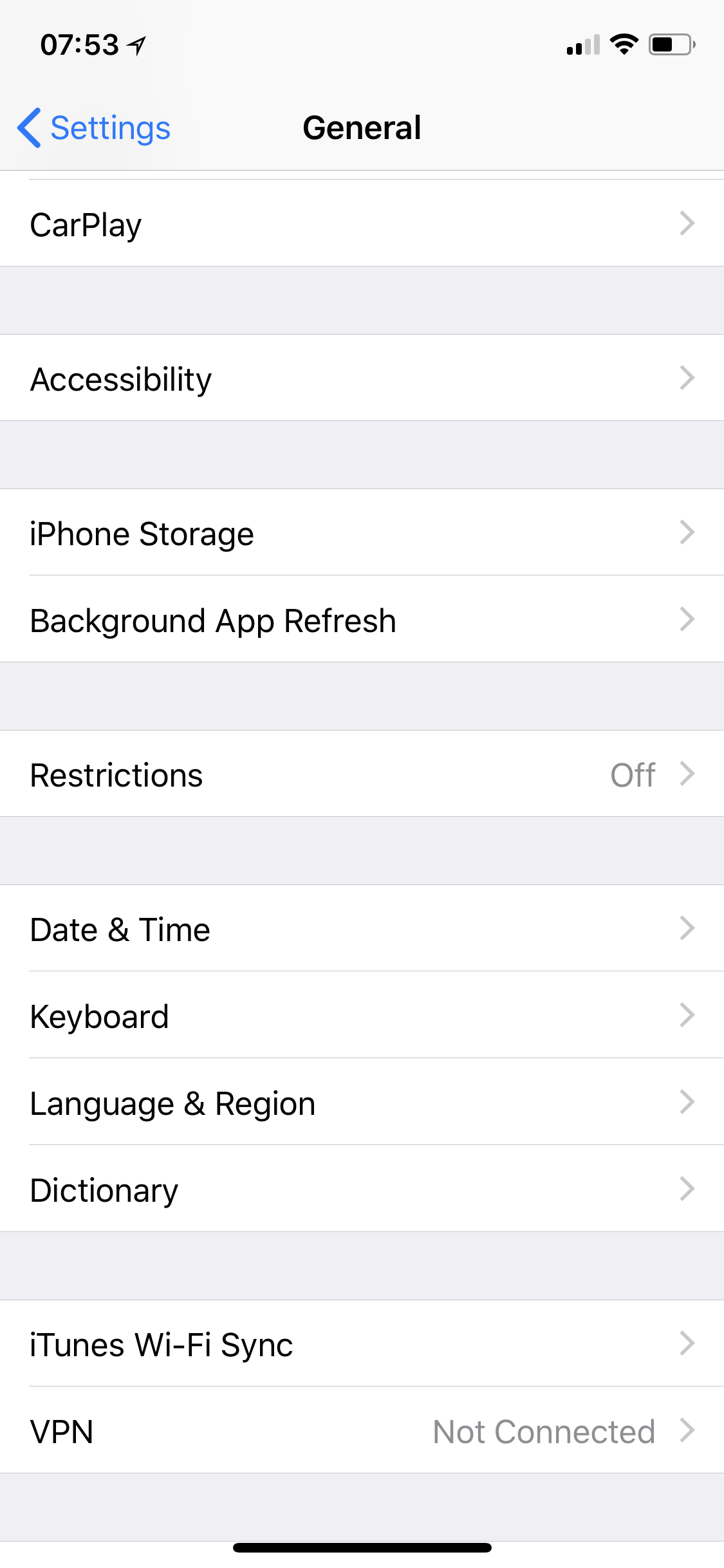 Watch app iPhone X Restriction enabled me… Apple Community