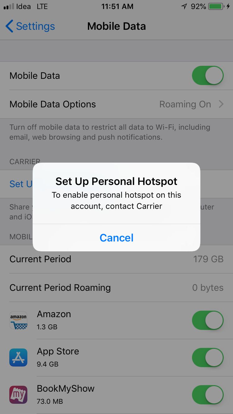 Personal Hotspot Not Working Apple Community