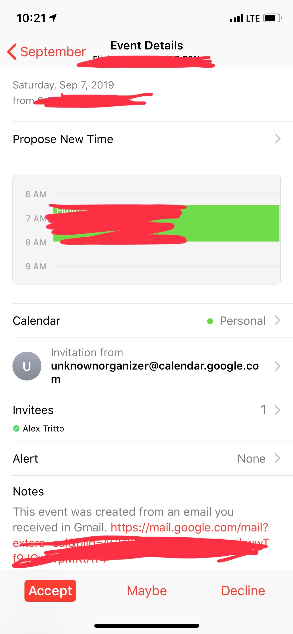 Iphone Calendar Not Getting Invites