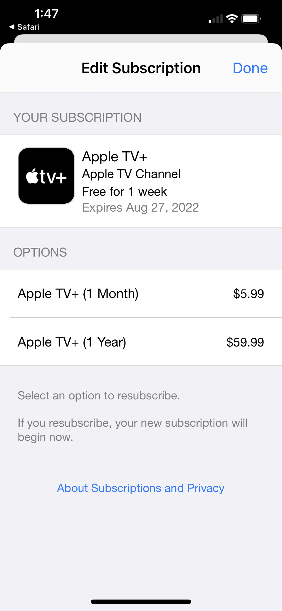 how-do-i-cancel-the-apple-tv-since-i-only-apple-community