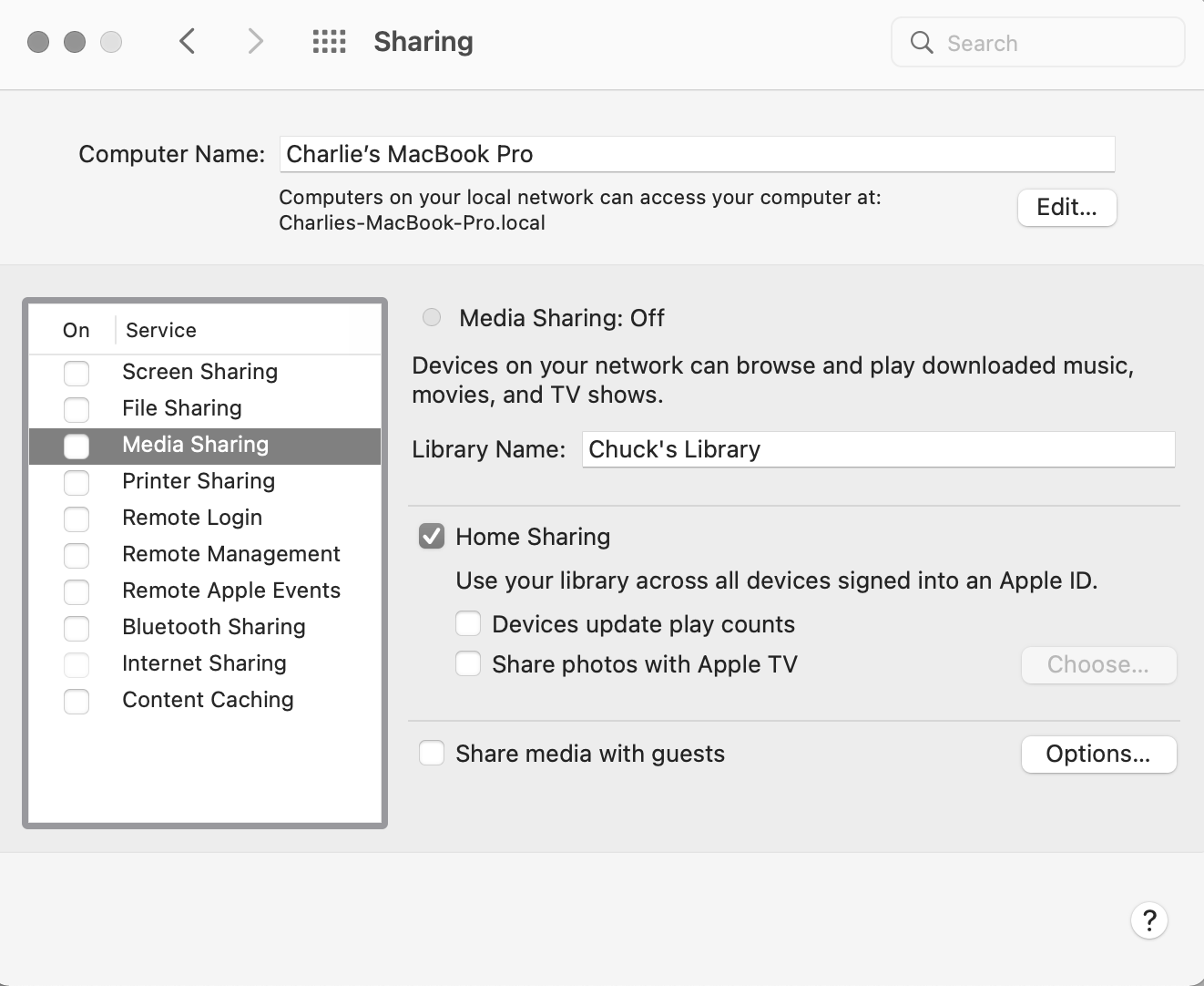 No Airplay Receiver in Sharing tab - Community