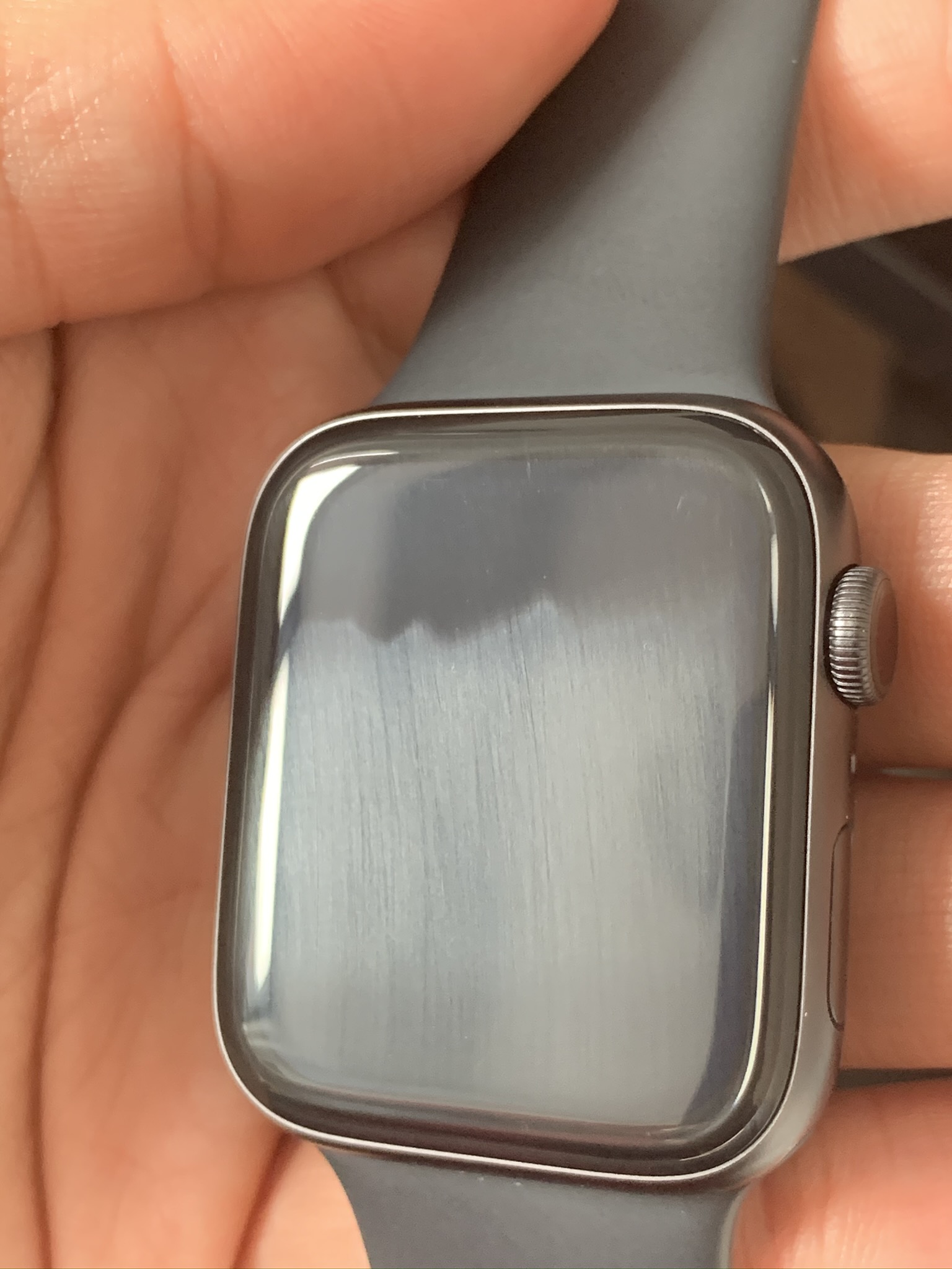 Strange mark on my Apple Watch display Apple Community