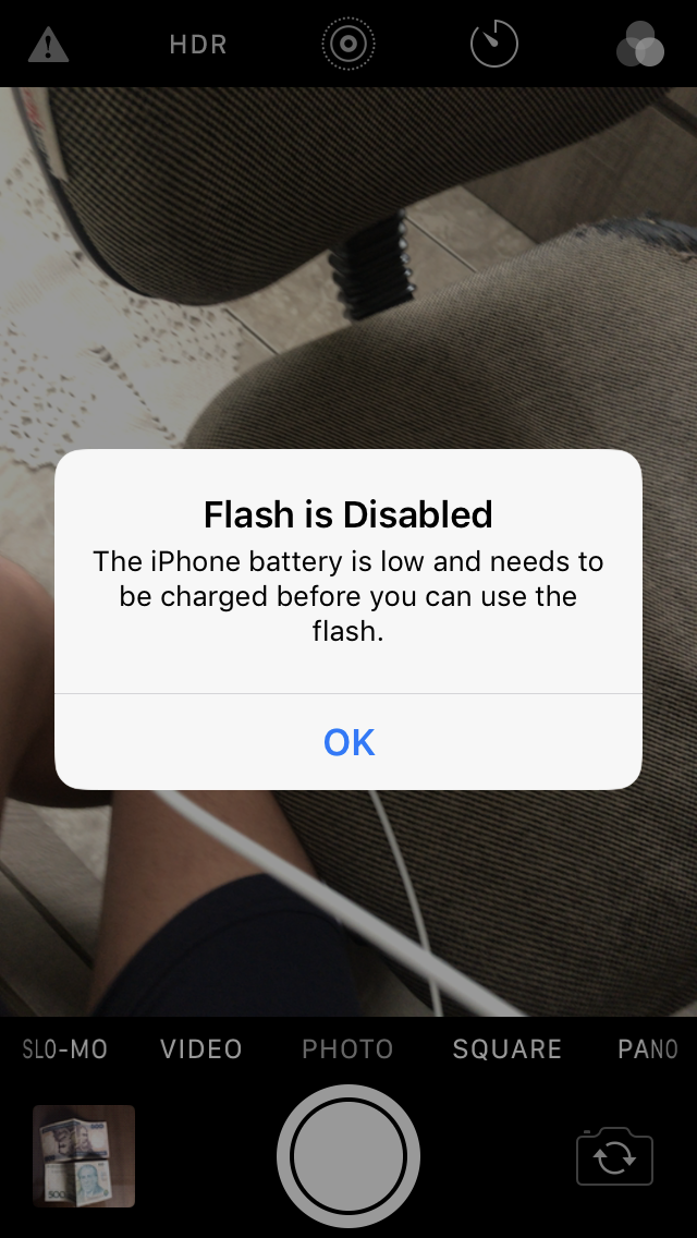 Why can't use flash when my iPho… - Apple Community
