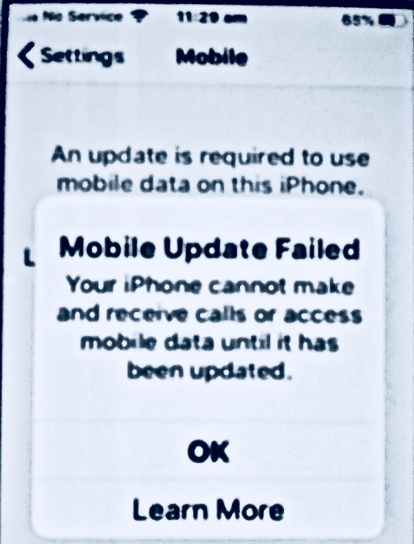 Iphone 7 Text Message Screen