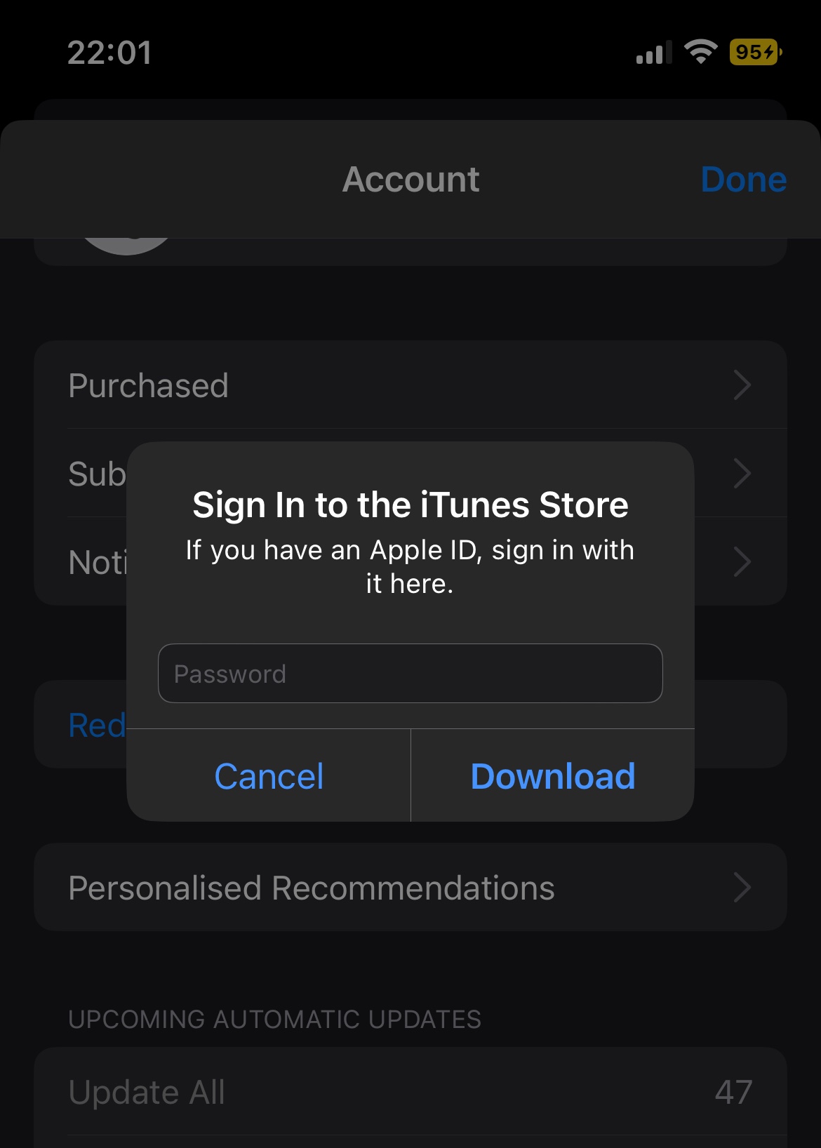 Cant login into appstore Apple Community