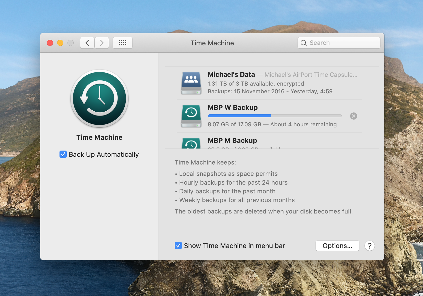 Time Machine Backups Taking Many, Many Ho… Apple Community