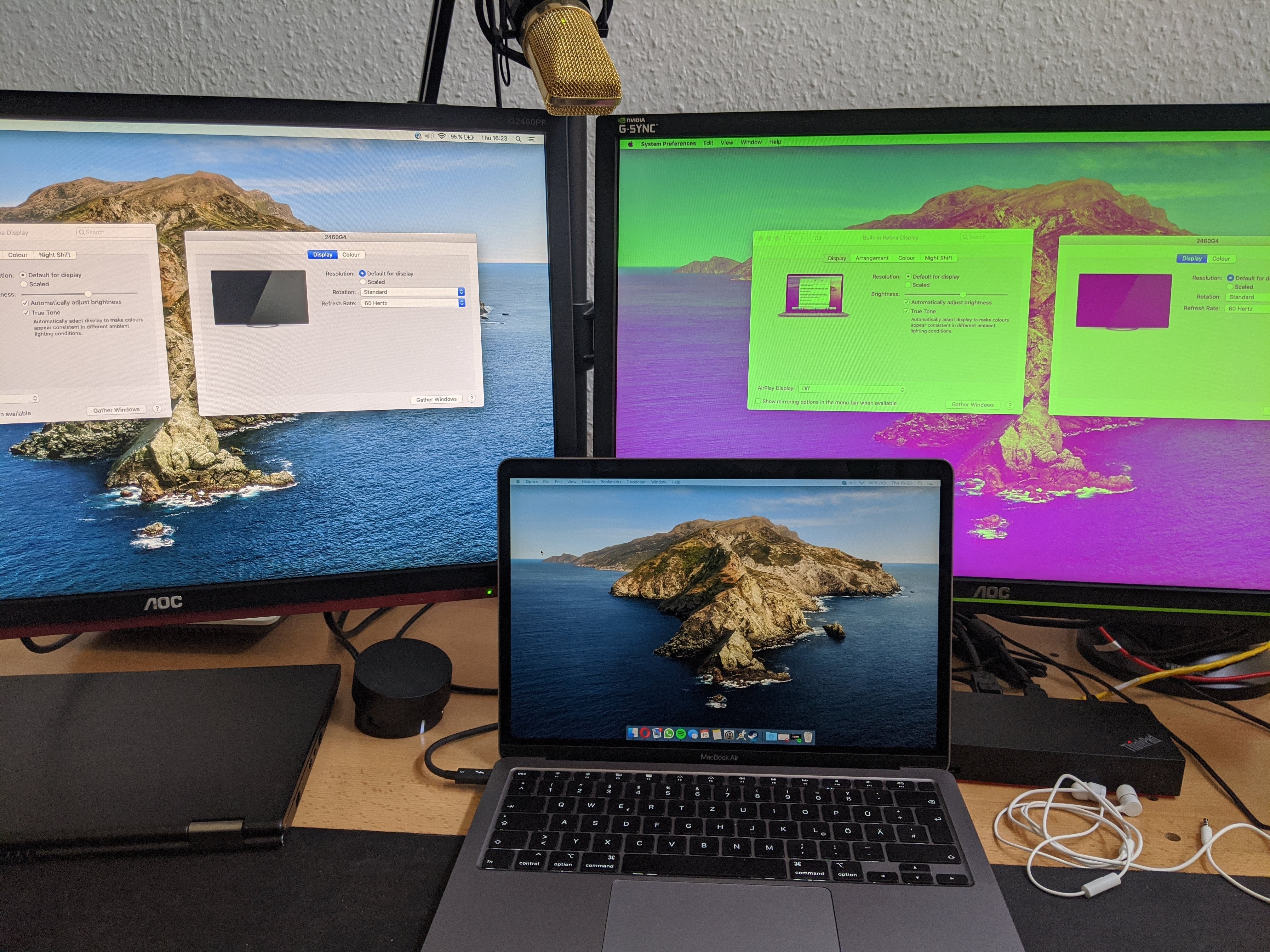 MacBook Air 2020 with multiple monitors o… - Apple Community