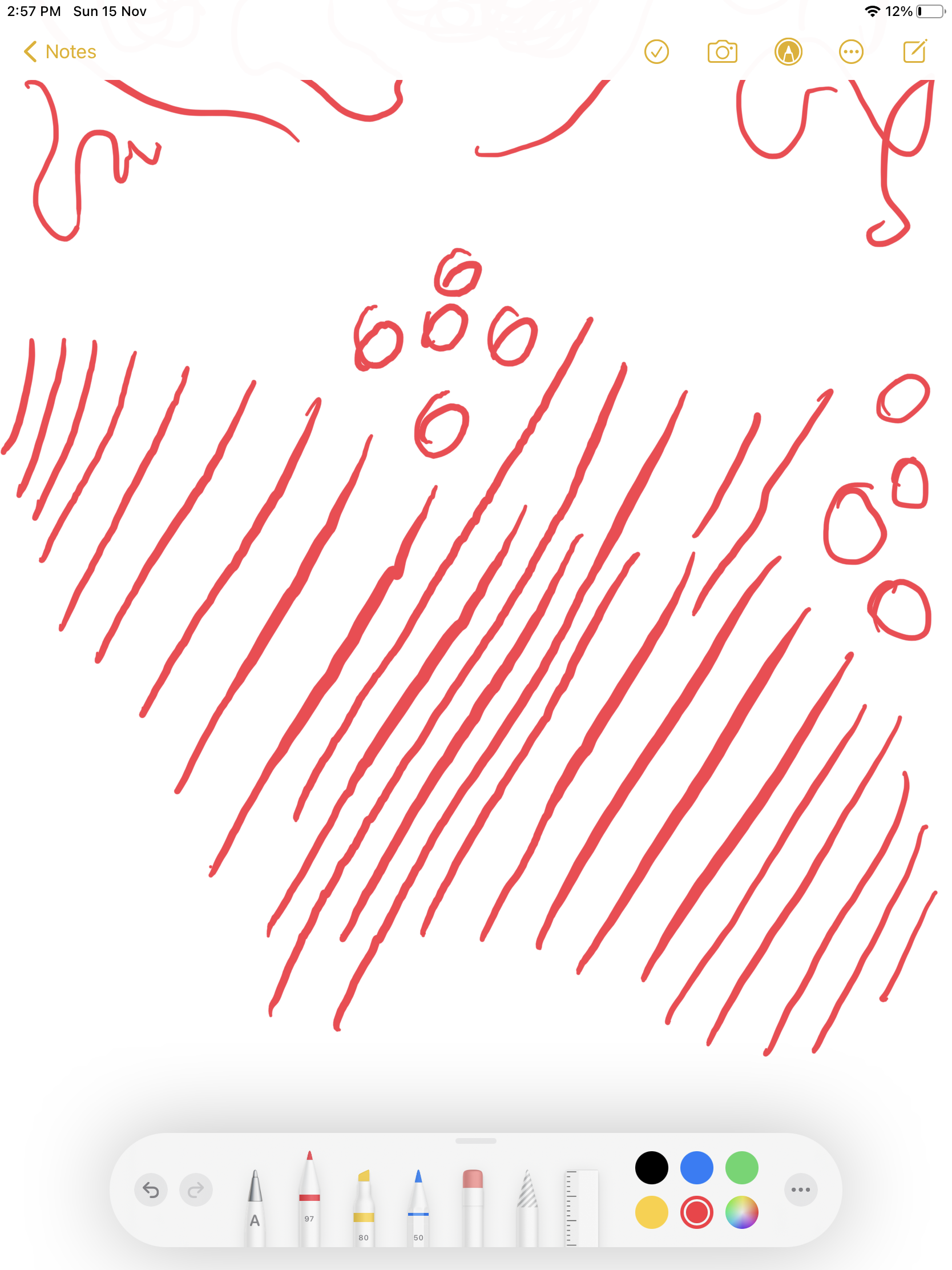 Apple Pencil making wavy lines/ breaking … Apple Community
