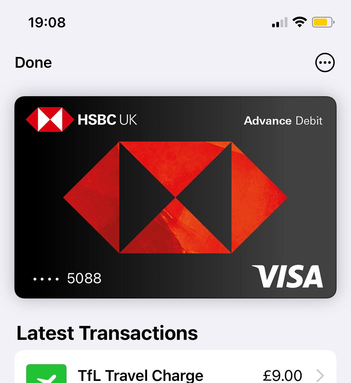 tfl journey history apple pay