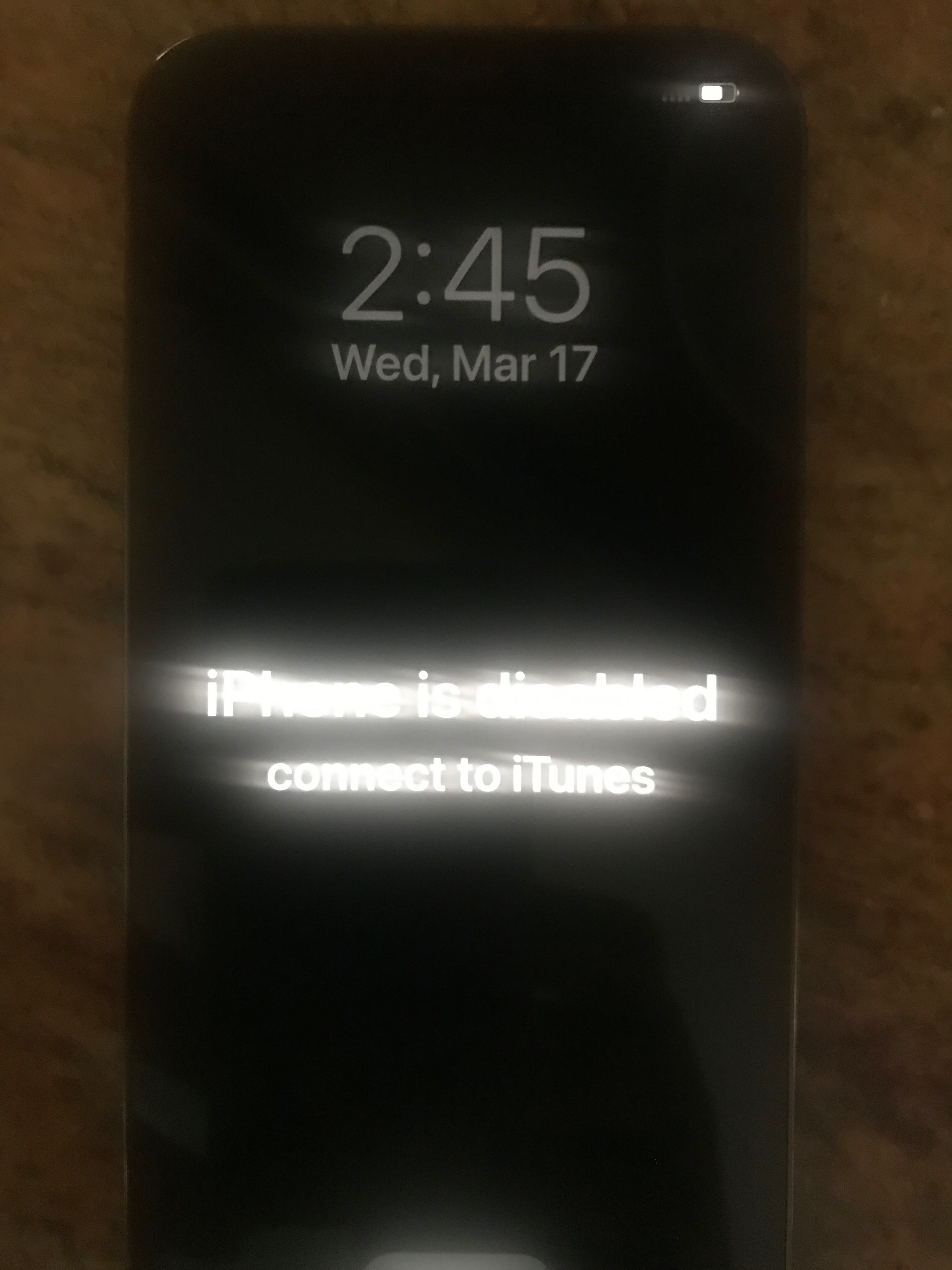 I iPhone 12 pro max is disabled it’s tell… Apple Community