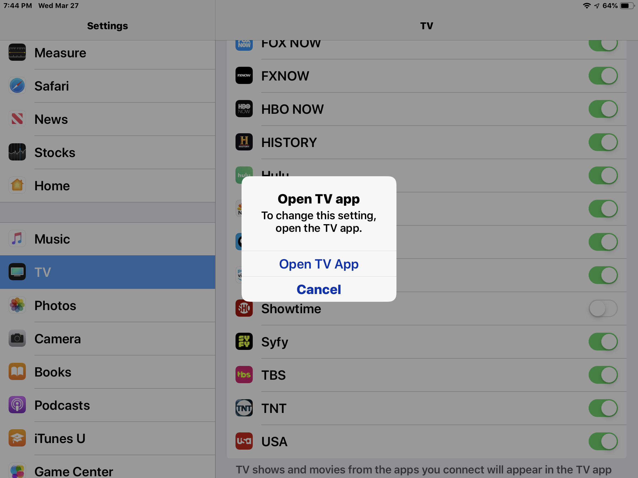 tapperhed skyskraber Fugtig How to remove a source from TV app? - Apple Community