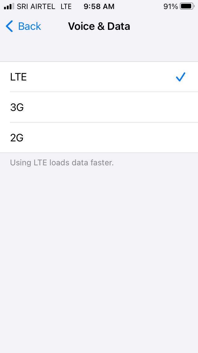 How to force staying on 4G ( 4G only mode) Apple Community