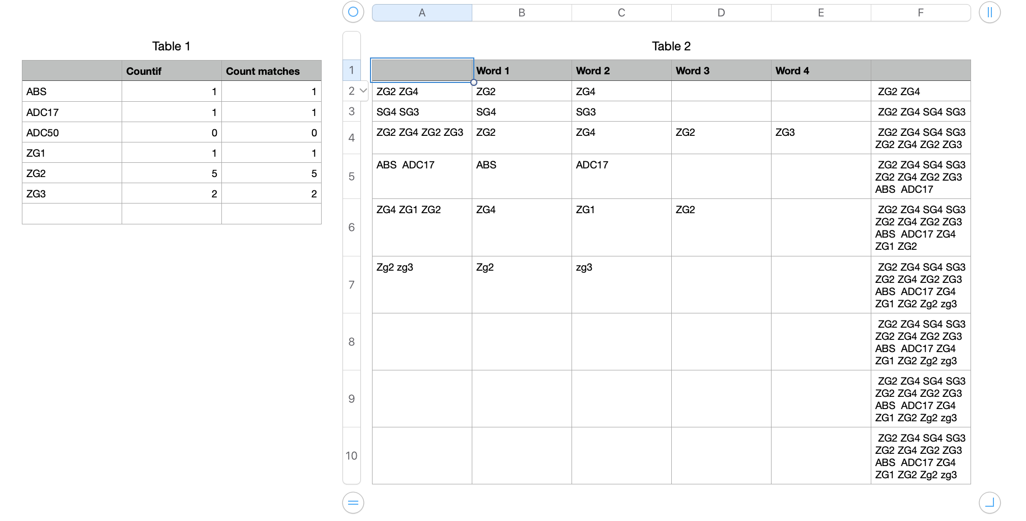 excel check for multiple strings in a cell