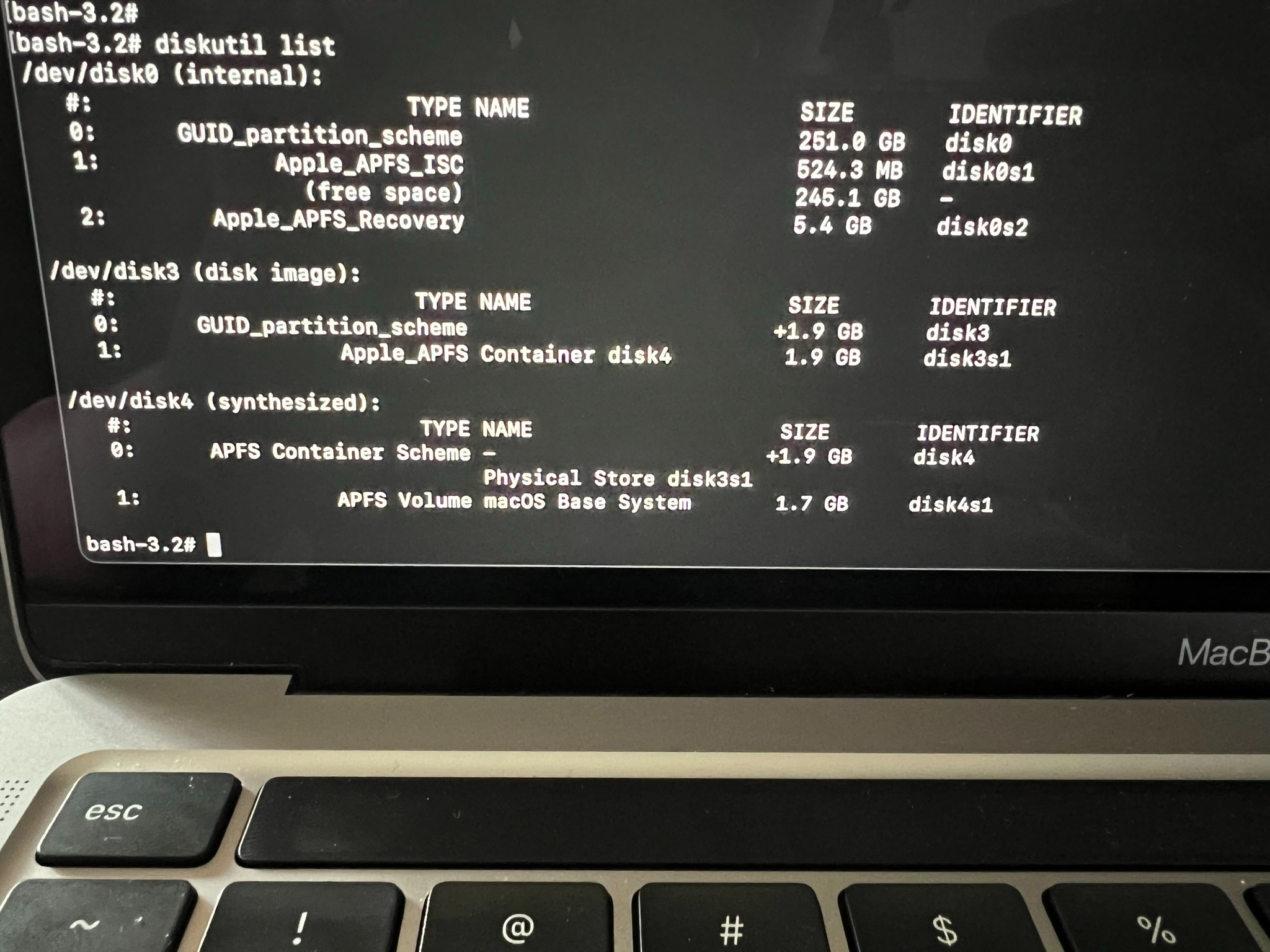 How do I fix my partition issue? Disk uti… Apple Community
