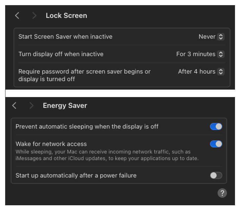 Display keeps turning off after 30 second… Apple Community