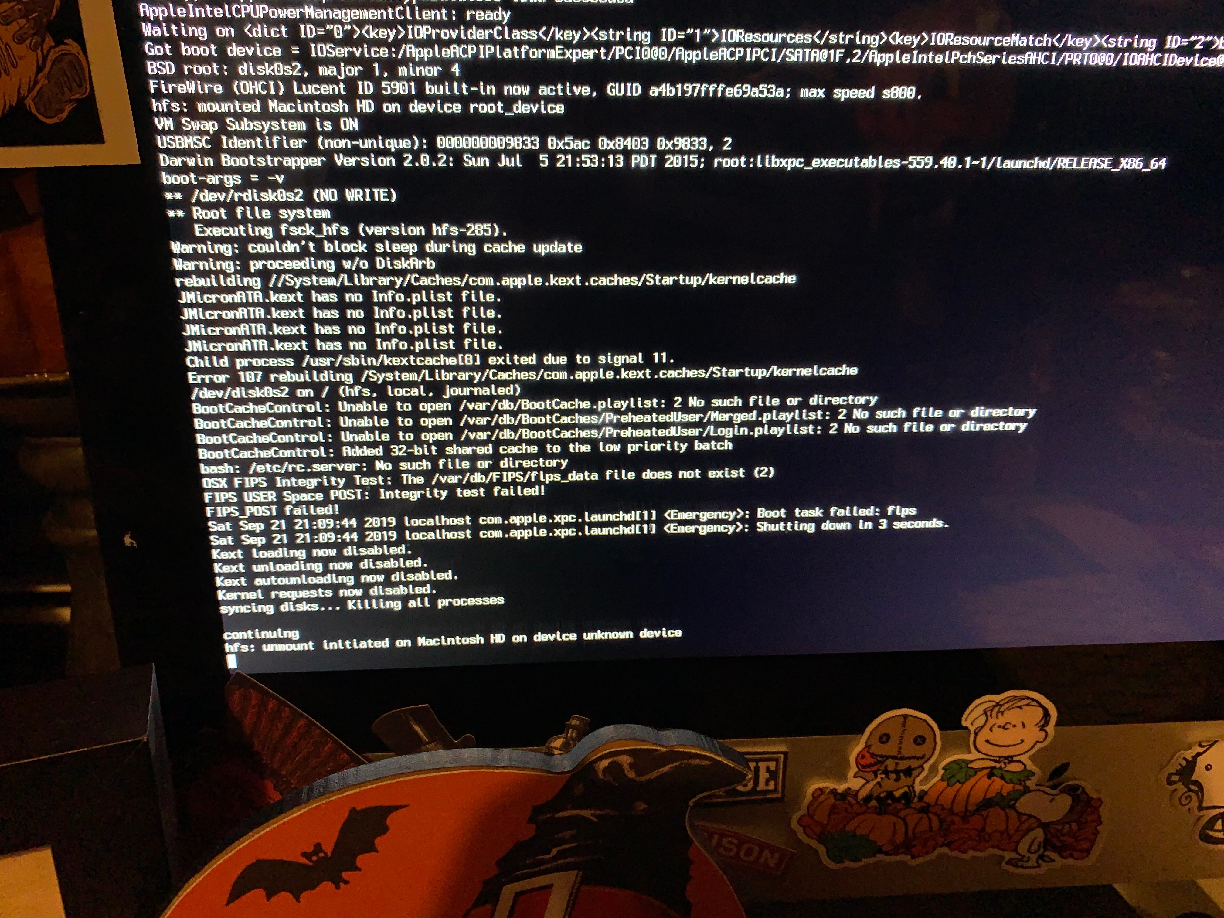 iMac turns off during boot - Apple Community