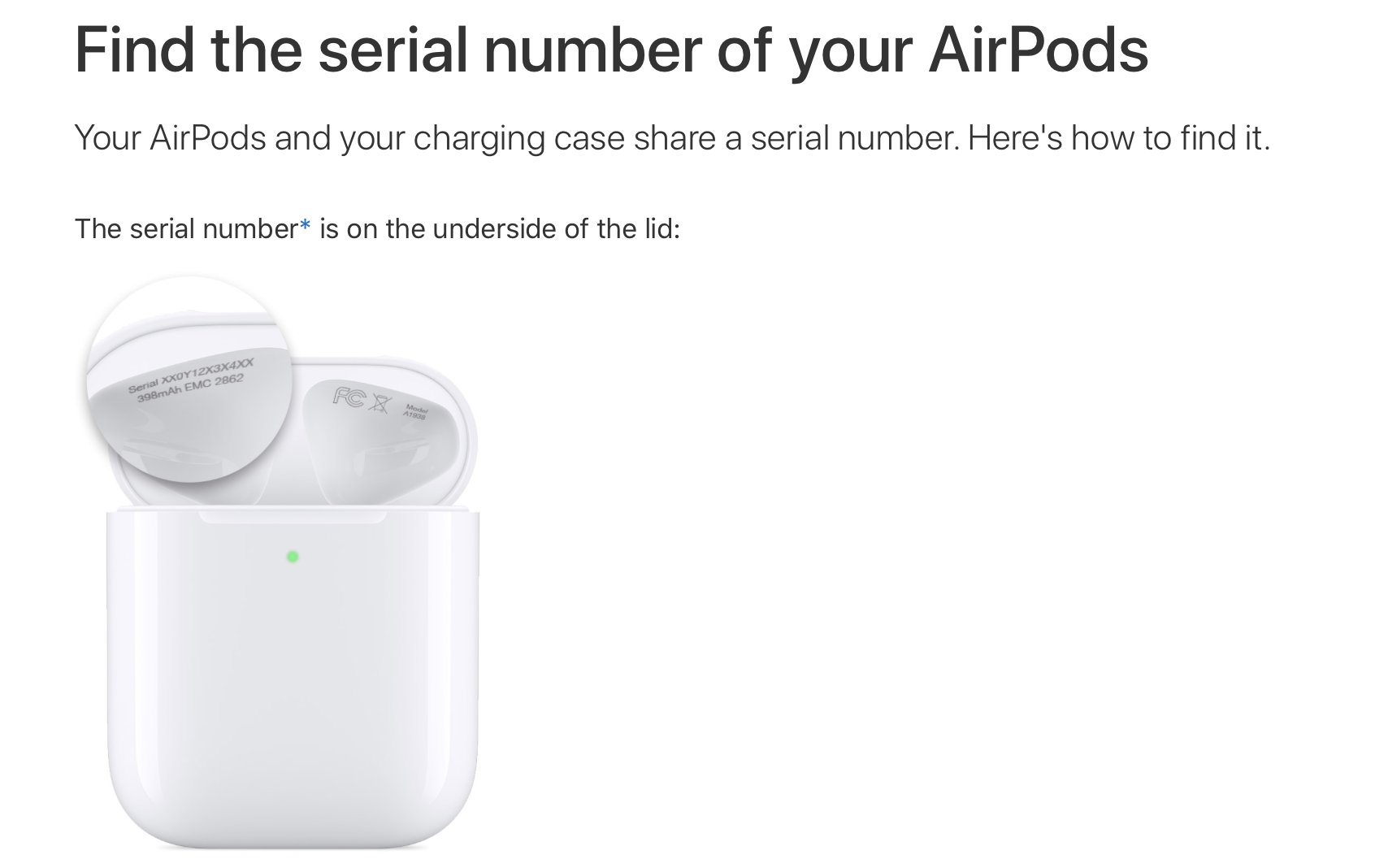 Пробить серийный airpods. EMC 2862 AIRPODS. Apple AIRPODS Pro серийные номера на кейсе. Кейс Apple AIRPODS серийный номер.