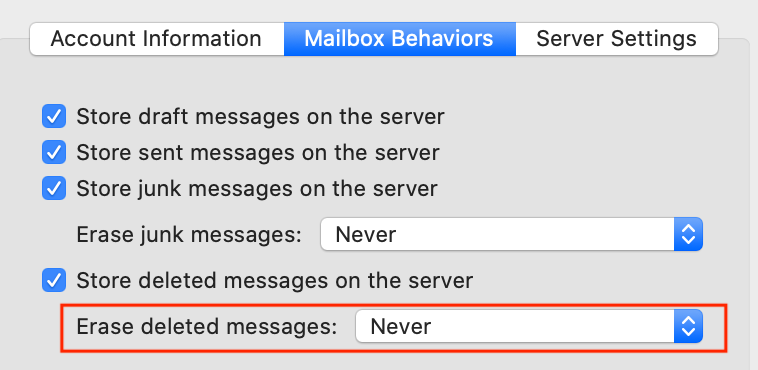 Mac Mail App Delete Messages After 30 Days