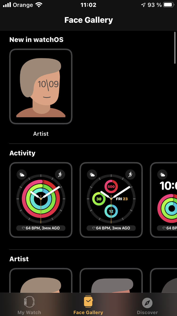 Unity watch face does not appear in watch… - Apple Community