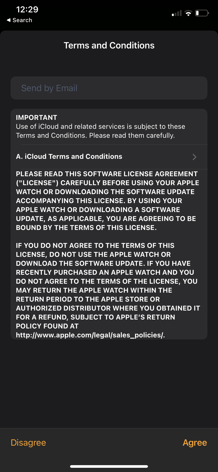 icloud terms and conditions loop Apple Community