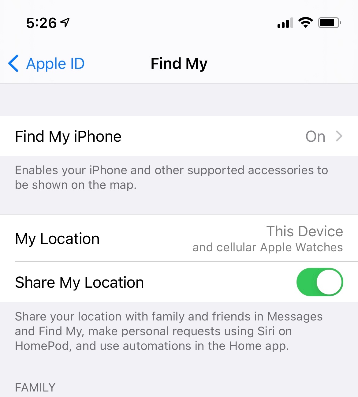 iPhone 11- When I try to share my location it says “No Active Device” :  r/iphonehelp