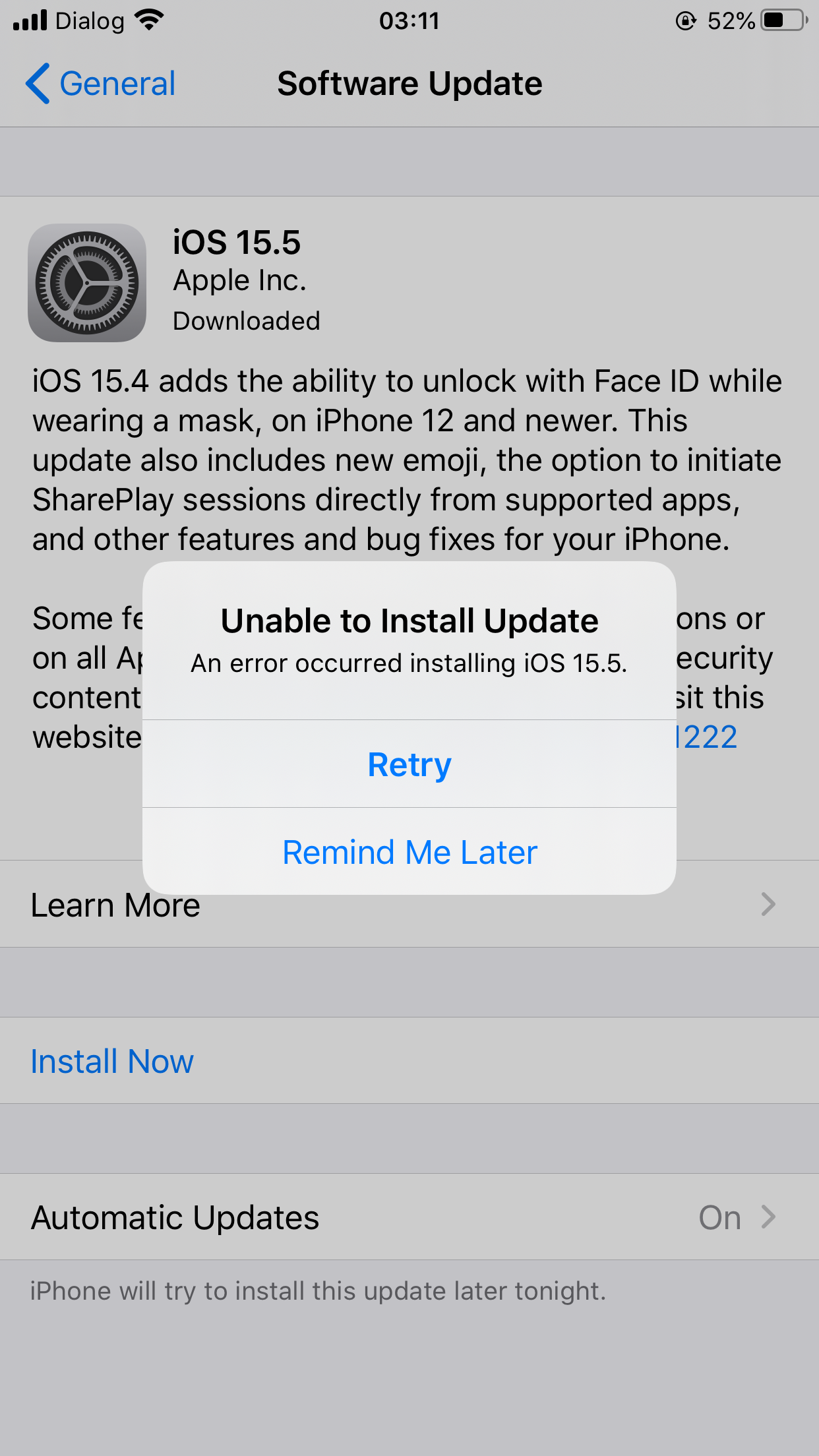 I can’t installed - Apple Community