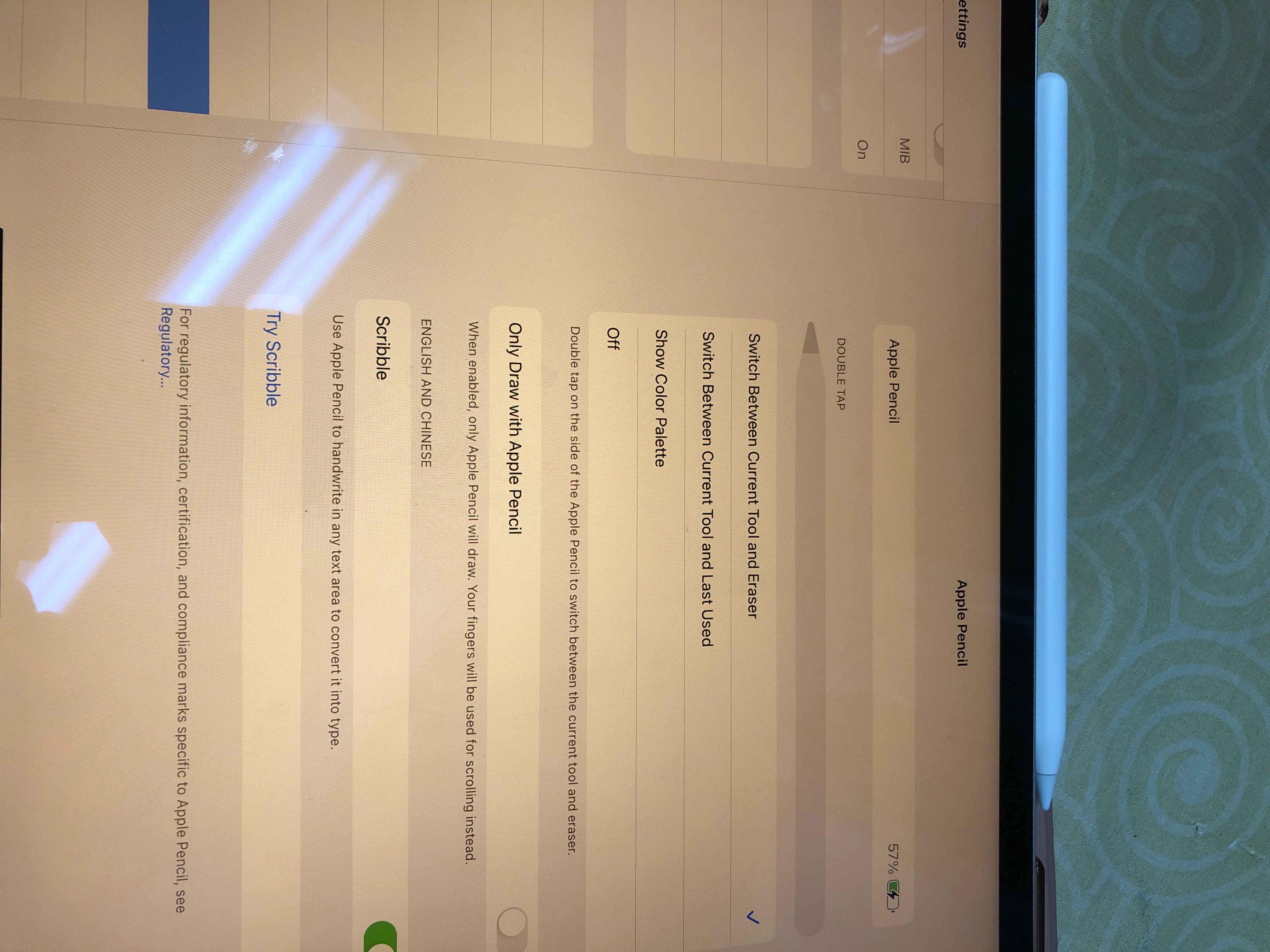 My Apple Pencil Is Paired But Doesn T Work Apple Community