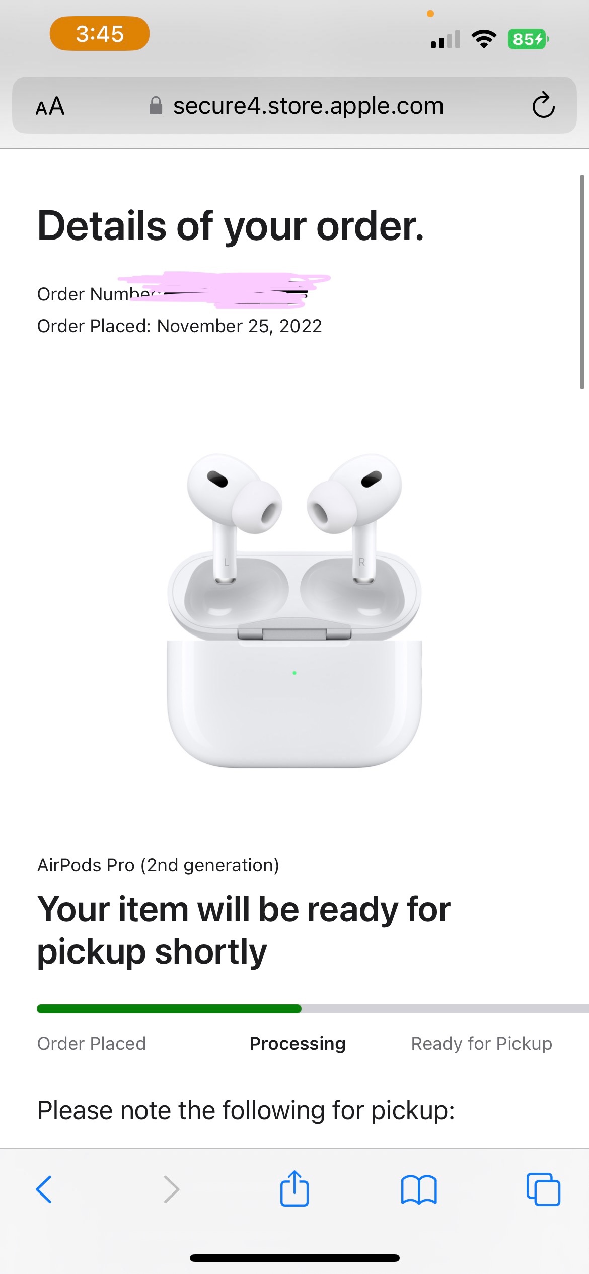 why is my pickup order taking so long? Apple Community
