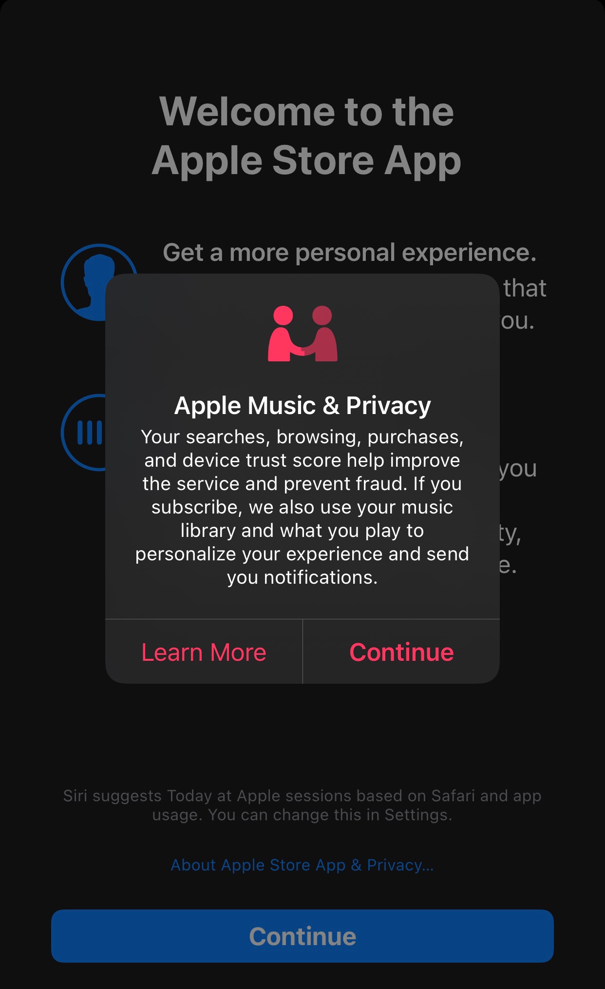 Weird popup on the official Apple Store … Apple Community