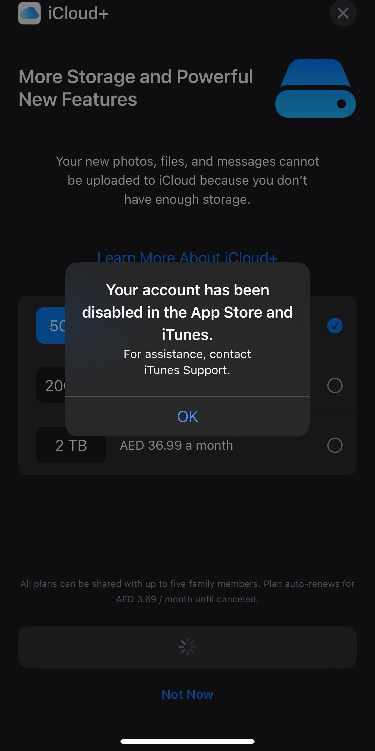 i-m-trying-to-upgrade-my-icloud-storage-apple-community