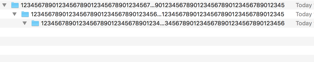 Limit of File-Path in OSX 10.13+ - Apple Community