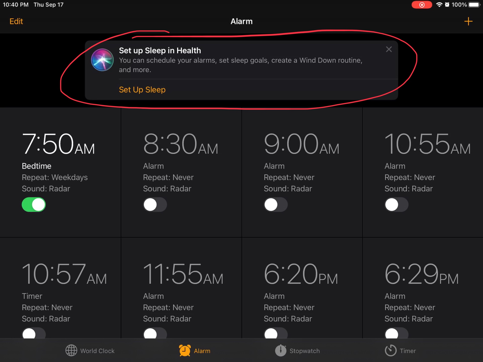 Bedtime on iPad OS 14 Apple Community