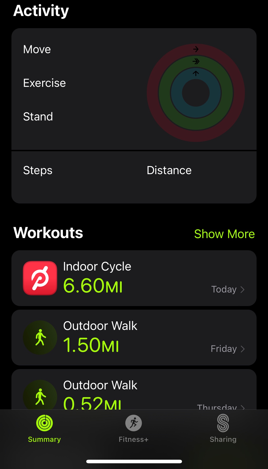 Fitness Rings Apple Community