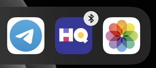 Bluetooth Icon Next To App Icon Apple Community