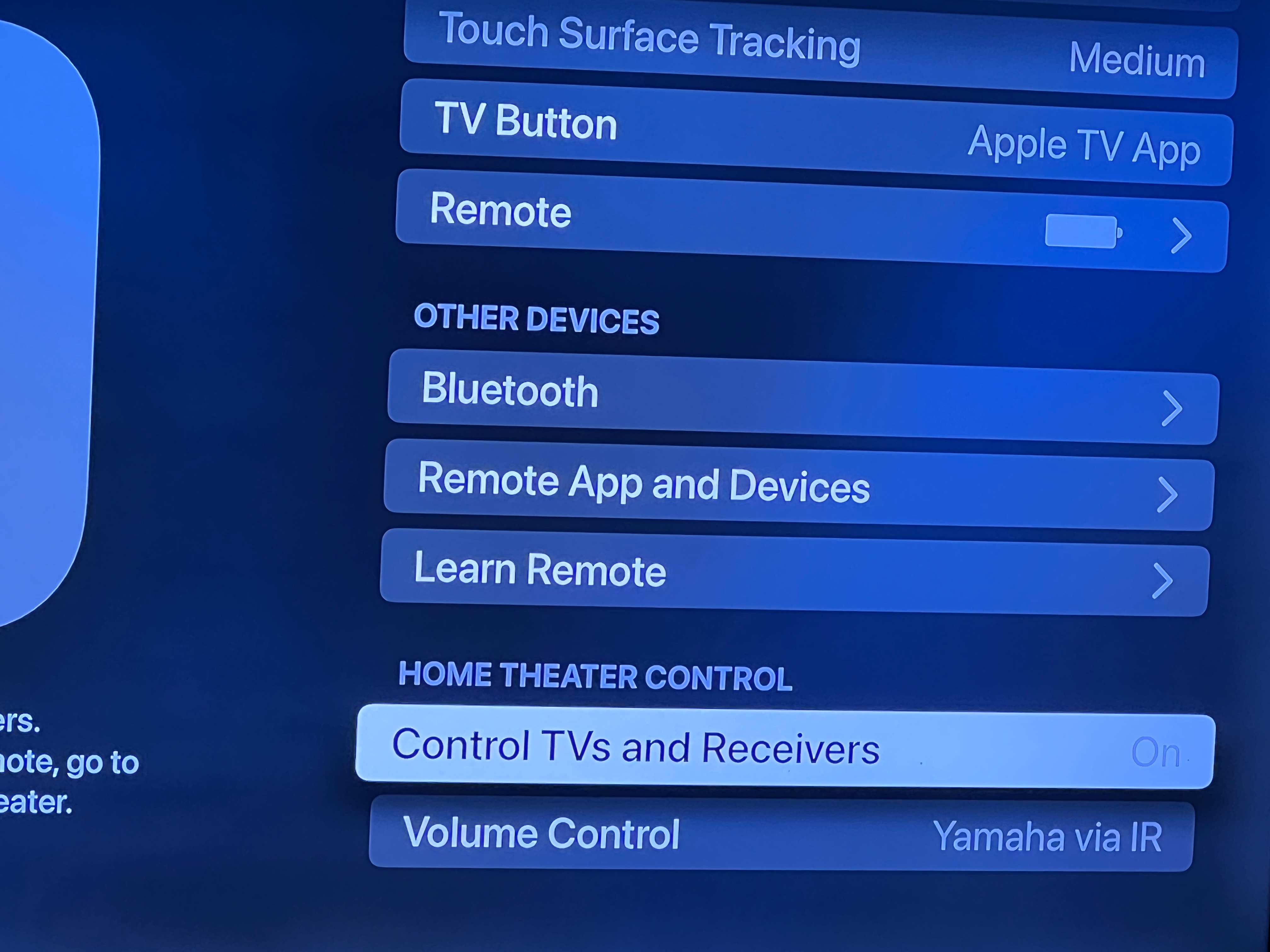 AppleTV A2843 tvOS16.1 cannot control vol… Apple Community