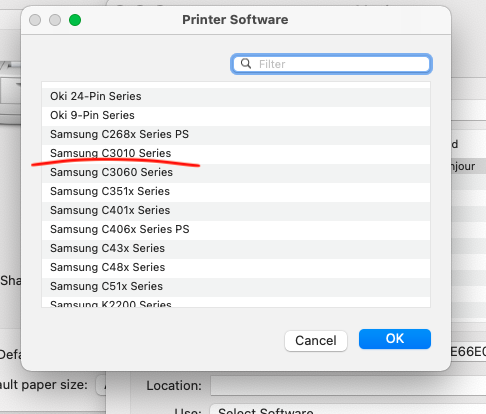 I Cant Install My Printer After The 11 01 Apple Community