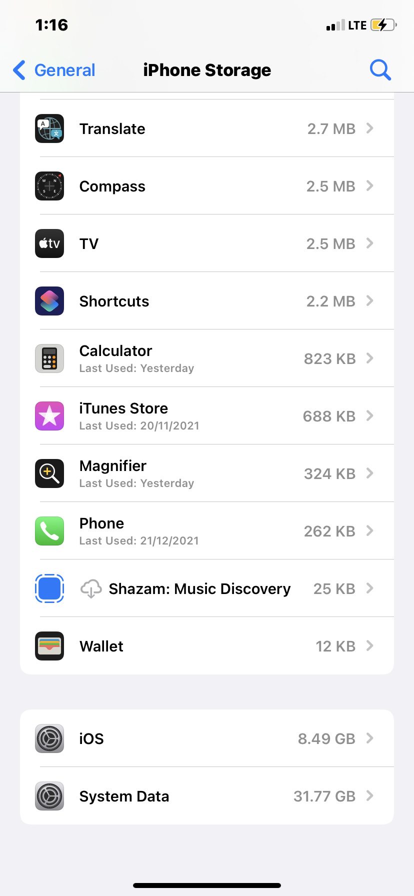 iOS 15 system data take to much space Apple Community