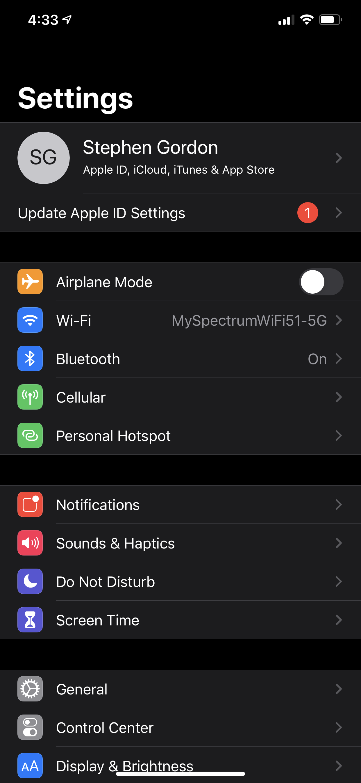 Update Apple ID settings iphone - Apple Community
