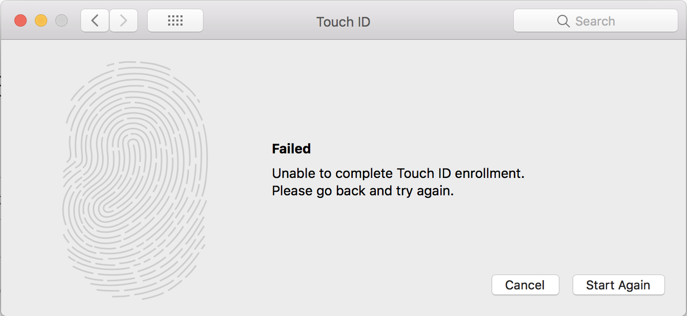 Unable to complete. Где расположен Touch ID на макбуке. Где на MACBOOK прикладывать Touch ID. Apple MACBOOK Pro t2 unable to Set up Touch ID. Mesa Touch ID MBP 16 2019.