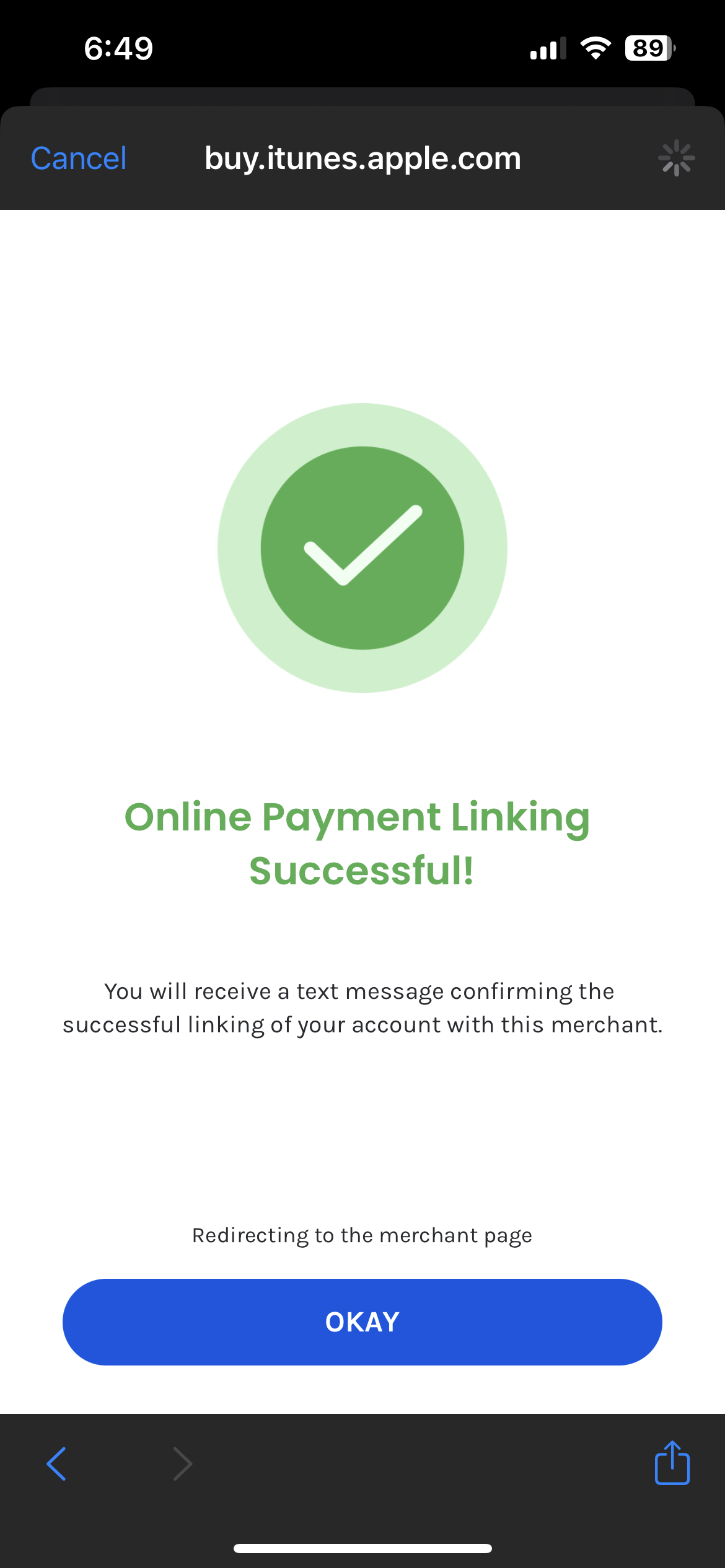 Failed to setup Payment and Shipping Apple Community