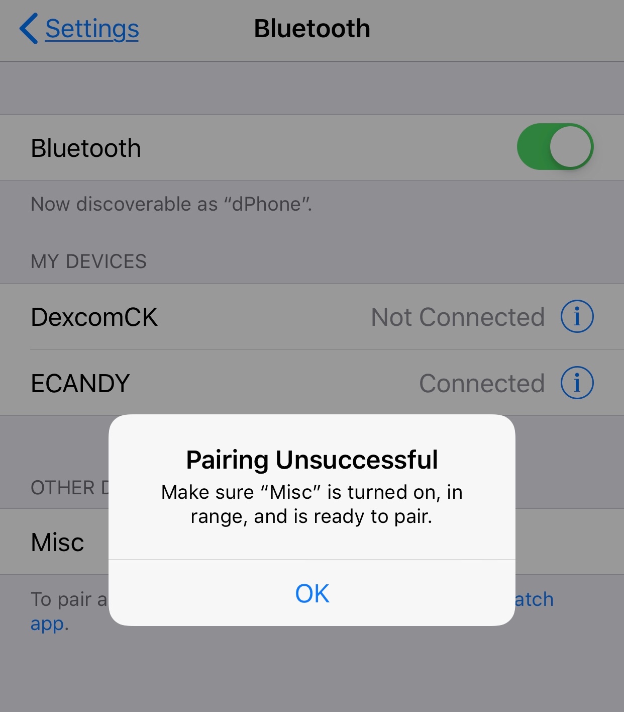 Bluetooth Misc Loop - Reset Network Doesn - Apple Community