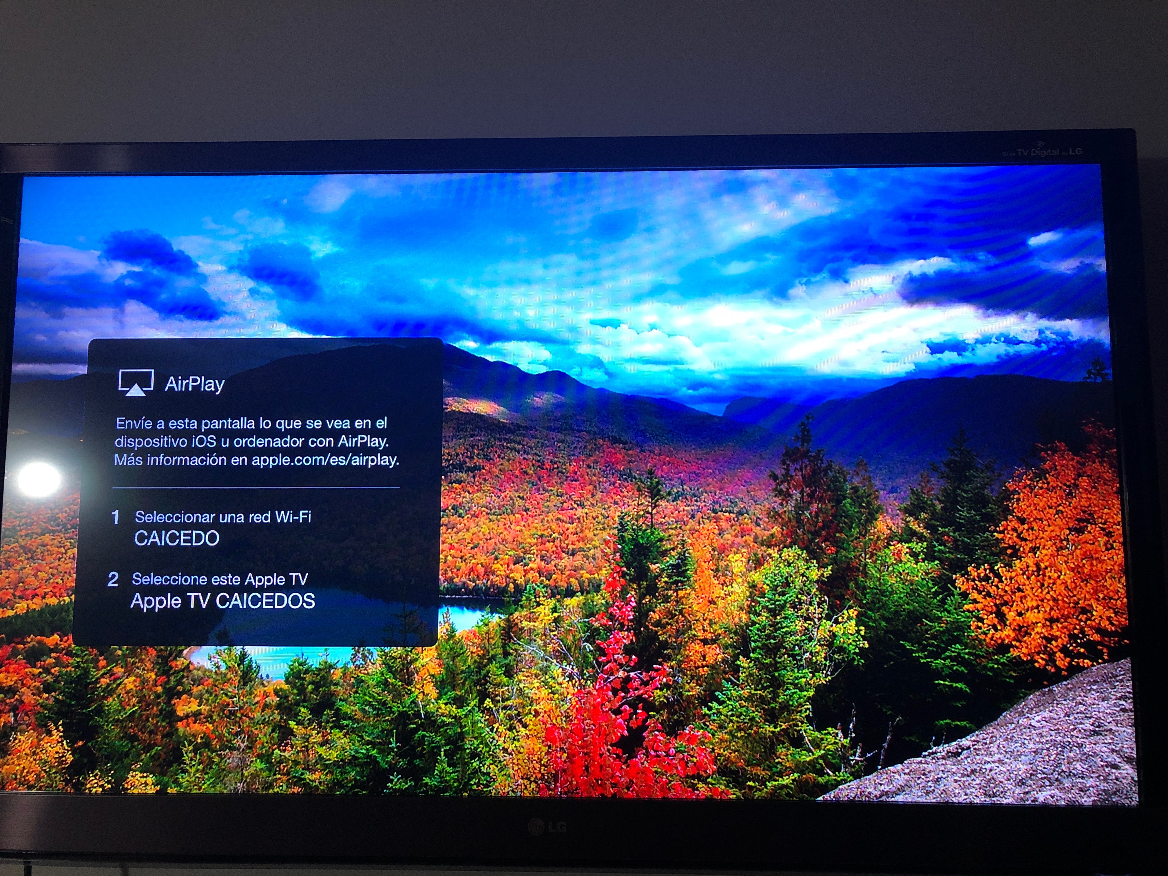 fornuft meditation Mansion My Apple TV only shows me the screen for … - Apple Community