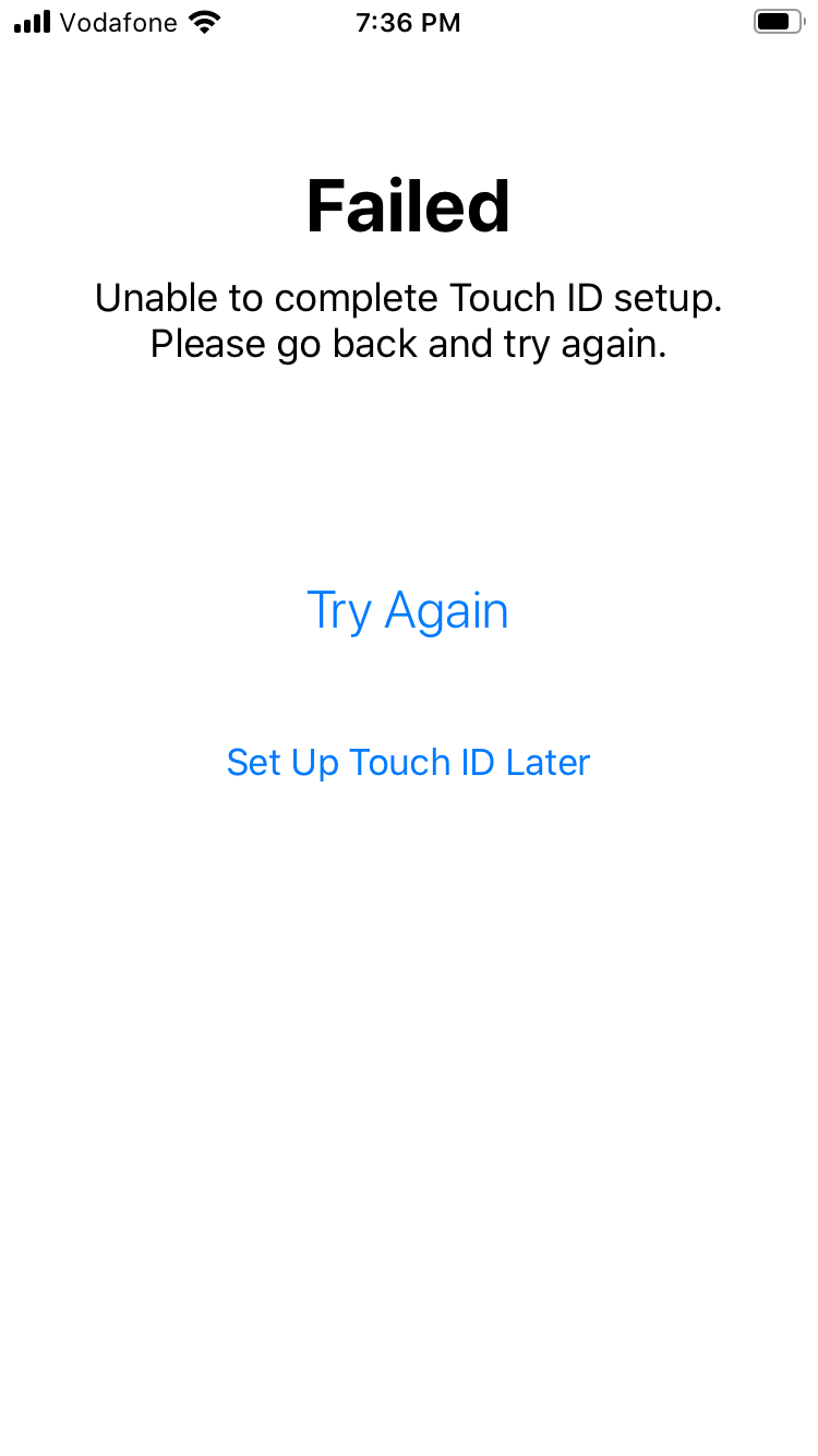 Touch ID not working Apple Community